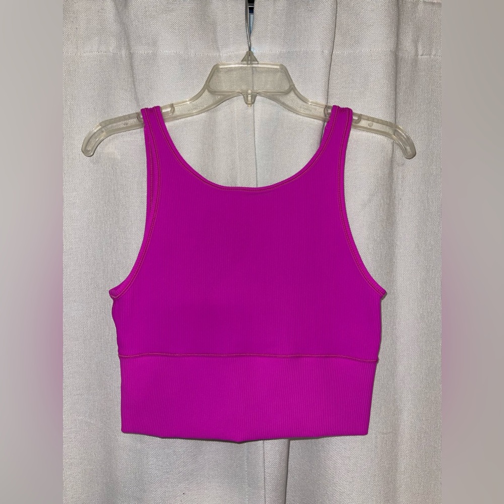 Lululemon POW PINK power pivot tank